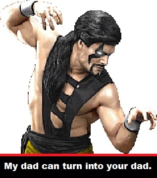 Dad Shang Tsung. Mortal Kombat