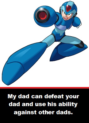 Dad MegaMan Mega Man Dad