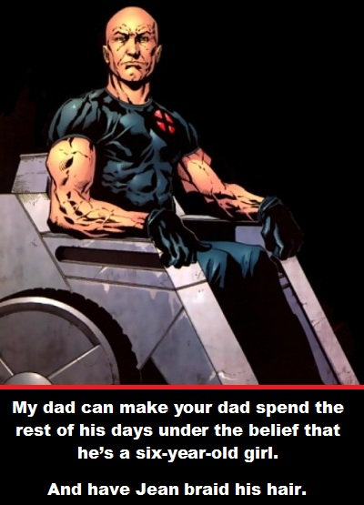 Dad Xavier Professor Xavier Dad