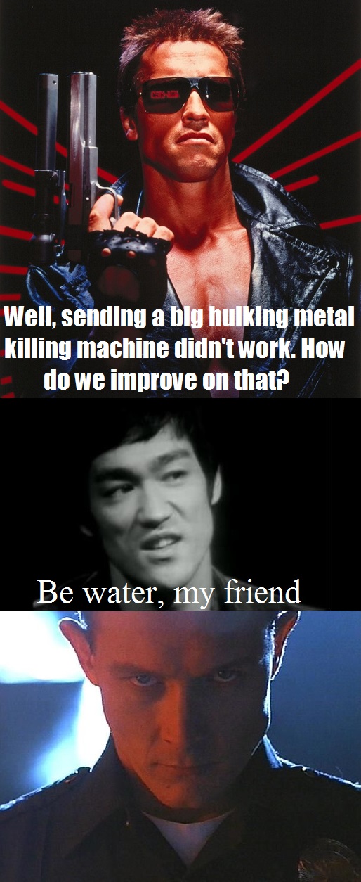 Water Terminator Bruce Lee