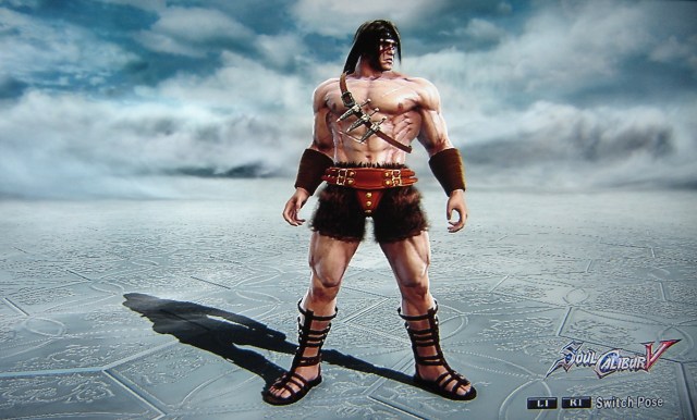Conan the Barbarian. Made using Creation mode in Soul Calibur 5. benjaminfrog.com