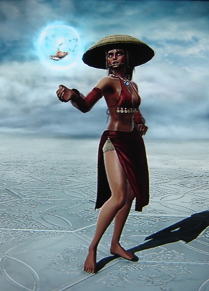 Katara. The Painted Lady. Avatar The Last Airbender. Made using Creation mode in Soul Calibur 5. benjaminfrog.com