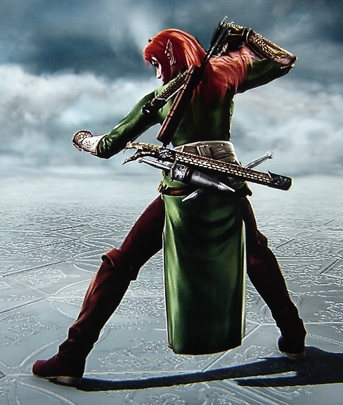 Tauriel. The Hobbit. Wood Elf. Made using Creation mode in Soul Calibur 5. benjaminfrog.com