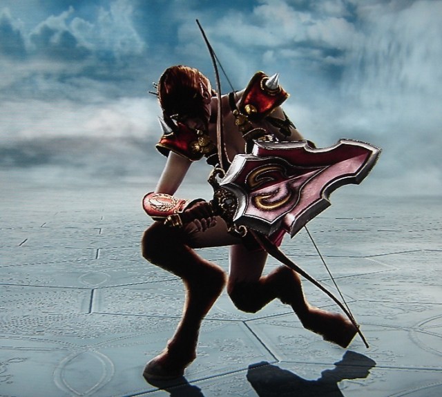 Faun Knight. Original. Concept Art. Made using Creation mode in Soul Calibur 5. benjaminfrog.com