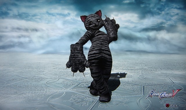 Winston. Creepy Cat. Made using Creation mode in Soul Calibur 5. benjaminfrog.com