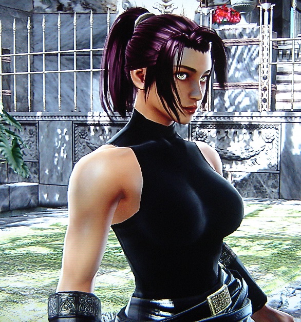 Yoruichi. Bleach. Made using Creation mode in Soul Calibur 4. benjaminfrog.com