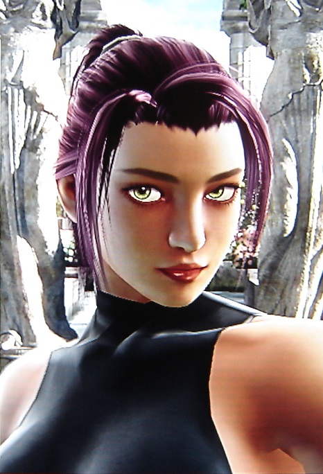 Yoruichi. Bleach. Made using Creation mode in Soul Calibur 4. benjaminfrog.com