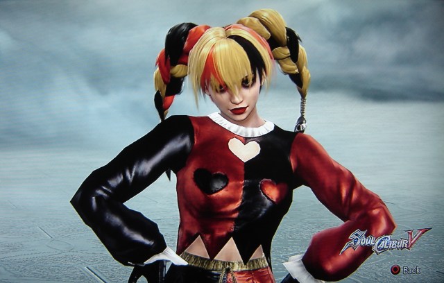 Harley Quinn. Batman. Made using Creation mode in Soul Calibur 5. benjaminfrog.com
