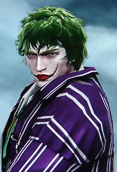 The Joker. Batman. Made using Creation mode in Soul Calibur 5. benjaminfrog.com