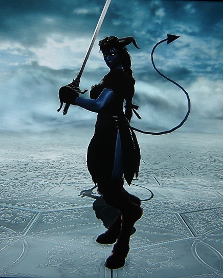 Victorian Tiefling. Made using Creation mode in Soul Calibur 5. benjaminfrog.com