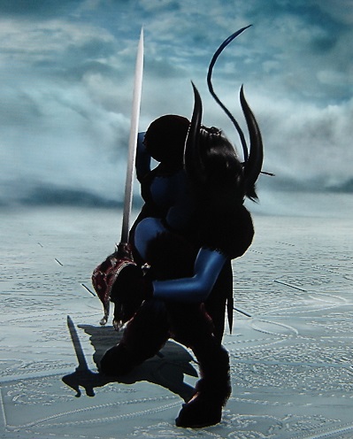 Victorian Tiefling. Made using Creation mode in Soul Calibur 5. benjaminfrog.com