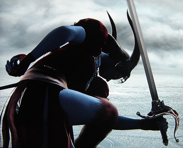 Victorian Tiefling. Made using Creation mode in Soul Calibur 5. benjaminfrog.com