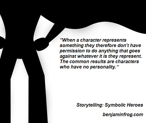 Storytelling. Symbolic Heroes. Writing Heroes. benjaminfrog.com