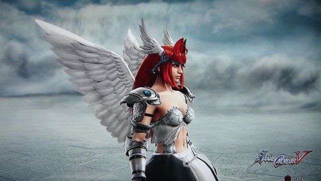 Erza Scarlet from Fairy Tail. Made using Creation mode in Soul Calibur 5. benjaminfrog.com 