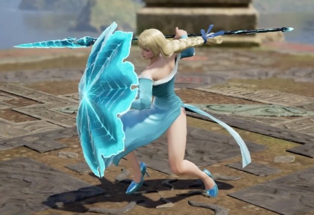 Elsa from Frozen. Made using Creation mode in Soulcalibur 6. benjaminfrog.com