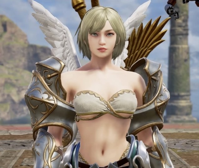 Winged Warrior (Female). Made using Creation mode in Soulcalibur 6. benjaminfrog.com