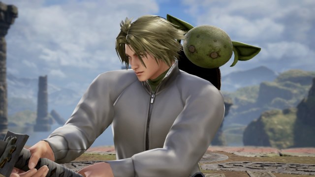 Luke Skywalker with Yoda from Star Wars. Made using Creation mode in Soulcalibur 6. benjaminfrog.com