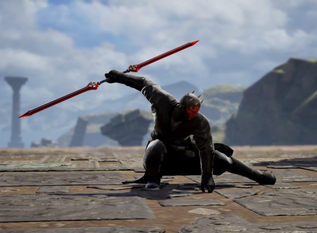Darth Maul from Star Wars. Made using Creation mode in Soulcalibur 6. benjaminfrog.com