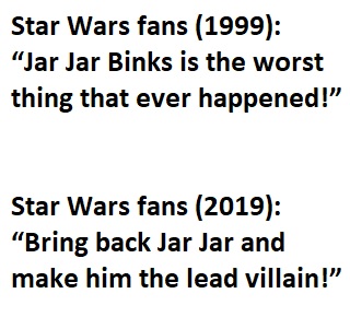Star Wars. Jar Jar Binks. Fan Theory. benjaminfrog.com