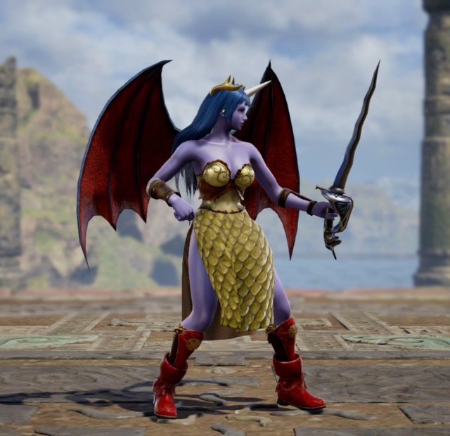 Rexette. Made using Creation mode in Soulcalibur 6. benjaminfrog.com