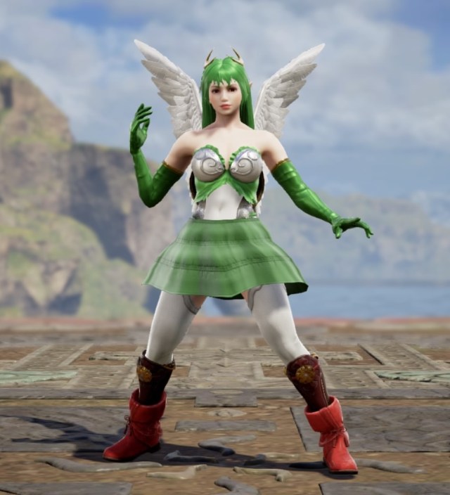 Yoshiette. Made using Creation mode in Soulcalibur 6. benjaminfrog.com