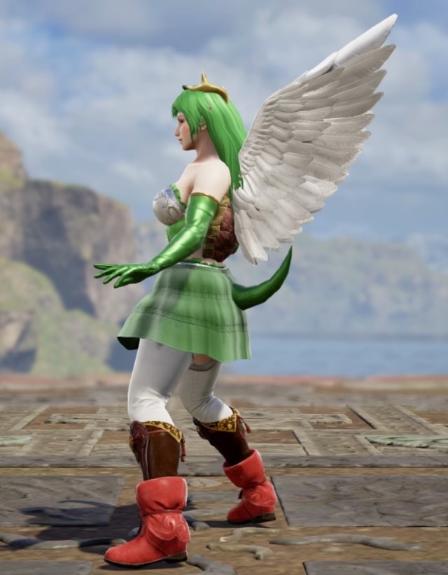 Yoshiette. Made using Creation mode in Soulcalibur 6. benjaminfrog.com