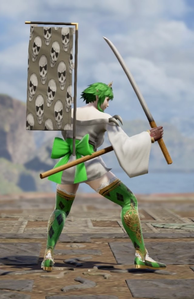 Clowncoptette. Made using Creation mode in Soulcalibur 6. benjaminfrog.