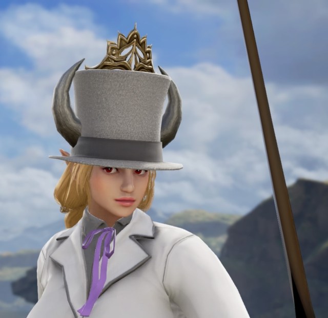 Bowsette Wedding Tux. Made using Creation mode in Soulcalibur 6. benjaminfrog.