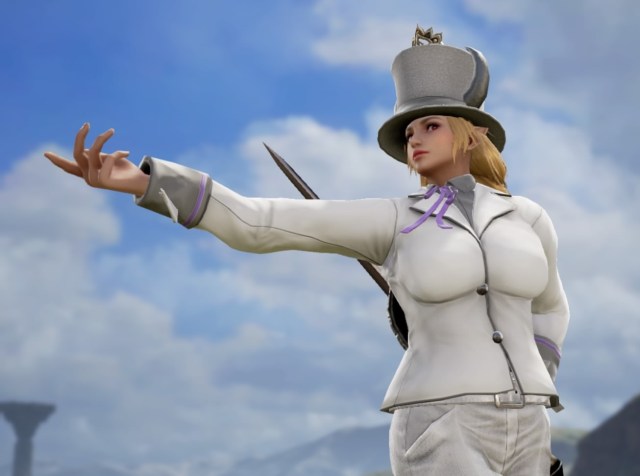 Bowsette Wedding Tux. Made using Creation mode in Soulcalibur 6. benjaminfrog.