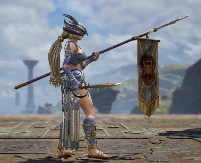 Ariel from Vampires Vs. Dragons. Made using Creation mode in Soulcalibur 6. benjaminfrog.com