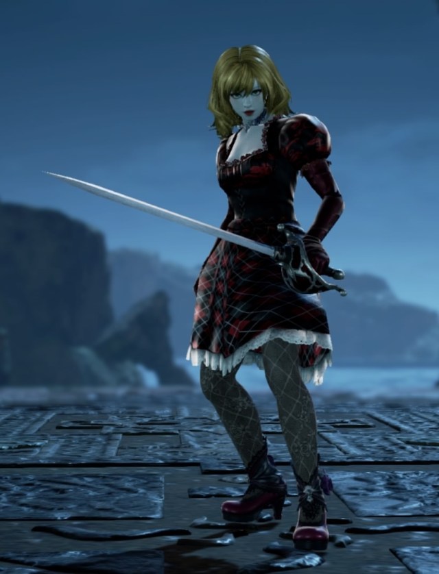 Monica from Vampires Vs. Dragons. Made using Creation mode in Soulcalibur 6. benjaminfrog.com