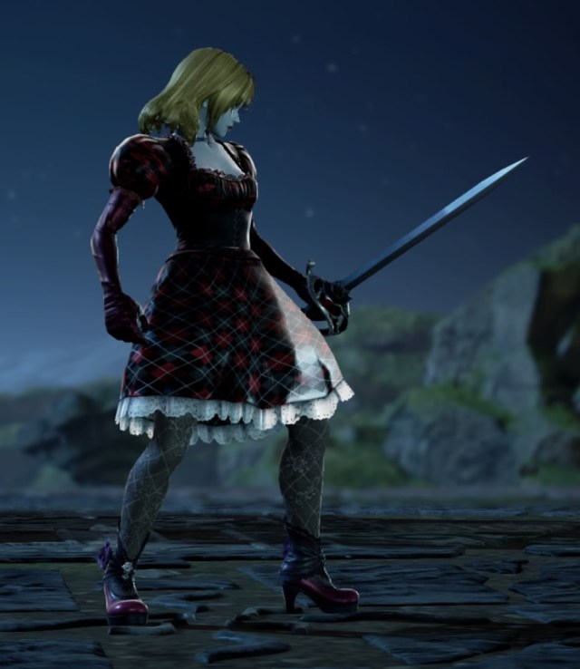 Monica from Vampires Vs. Dragons. Made using Creation mode in Soulcalibur 6. benjaminfrog.com