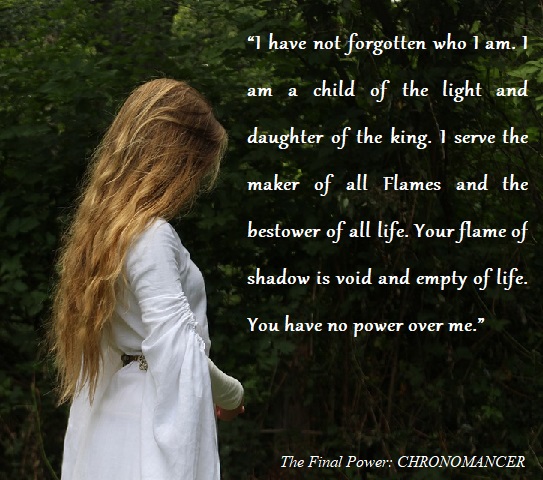 Quote from 'The Final Power: Chronomancer' by Benjamin T. Collier