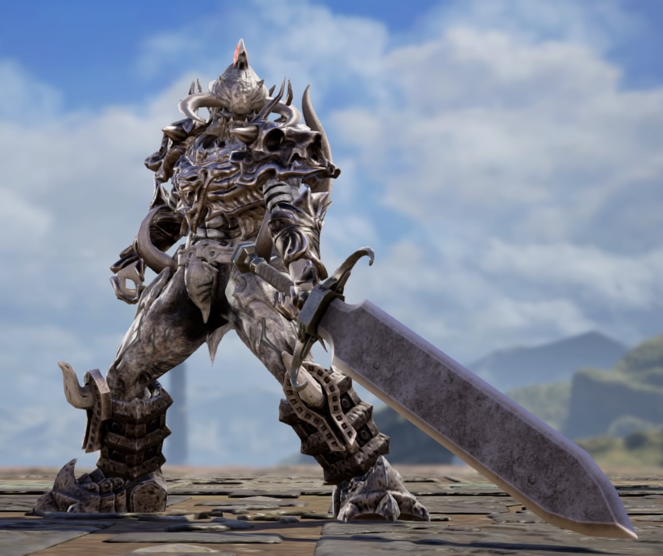 Osgamal from The Final Power: Chronomancer. Made using Creation mode in Soulcalibur 6. benjaminfrog.com