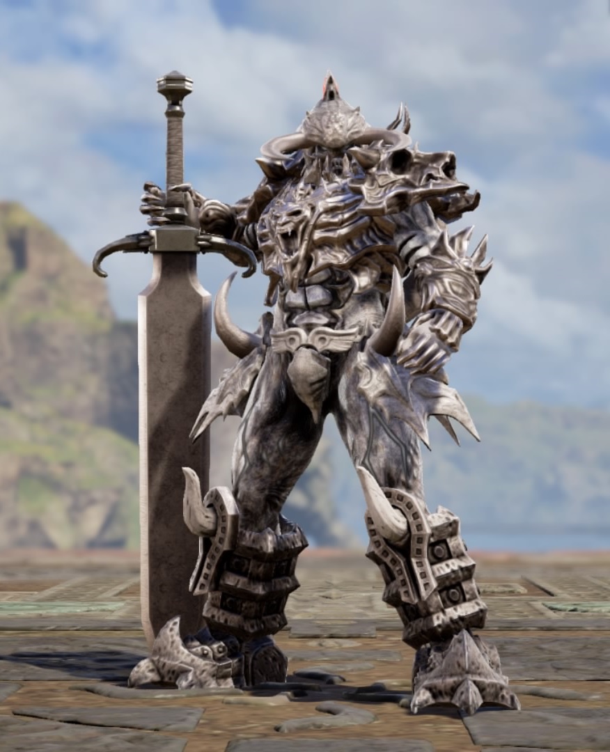Osgamal from The Final Power: Chronomancer. Made using Creation mode in Soulcalibur 6. benjaminfrog.com